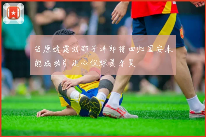 苗原透露刘邵子洋即将回归国安未能成功引进心仪球员李昊